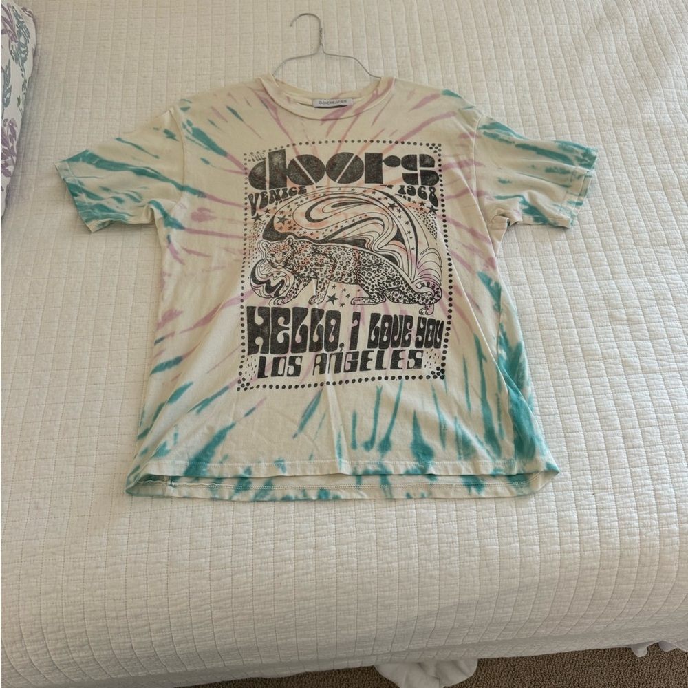 Vintage The Doors Tie-Dye T-Shirt